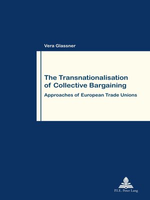 cover image of The Transnationalisation of Collective Bargaining